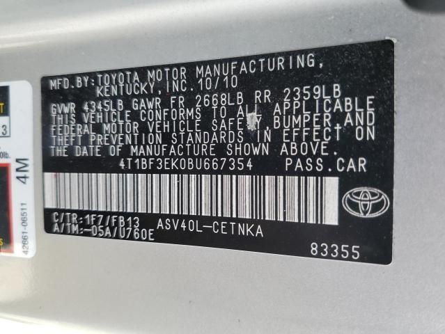 2011 Toyota Camry Base