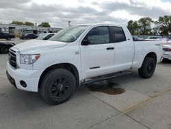 Salvage cars for sale from Copart Sacramento, CA: 2010 Toyota Tundra Double Cab SR5