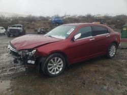 Salvage cars for sale at Reno, NV auction: 2014 Chrysler 200 Limited