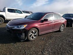 Honda Accord LX Vehiculos salvage en venta: 2016 Honda Accord LX