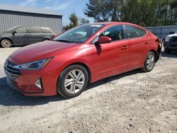 Salvage cars for sale from Copart Midway, FL: 2019 Hyundai Elantra SEL