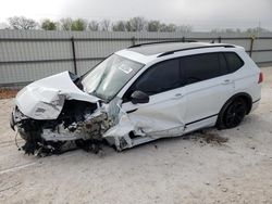 Salvage cars for sale at New Braunfels, TX auction: 2024 Volkswagen Tiguan SE R-LINE Black