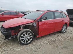 Salvage cars for sale at Kansas City, KS auction: 2017 Volkswagen Golf Sportwagen S