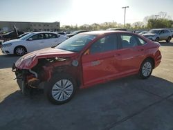 Salvage cars for sale from Copart Wilmer, TX: 2019 Volkswagen Jetta S