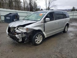 Salvage cars for sale from Copart Center Rutland, VT: 2010 Chrysler Town & Country Touring