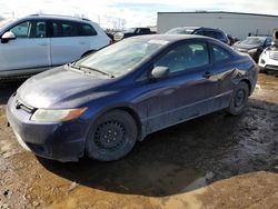 Salvage cars for sale from Copart Rocky View County, AB: 2007 Honda Civic DX-G