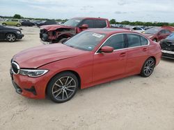 Salvage cars for sale at San Antonio, TX auction: 2020 BMW 330I