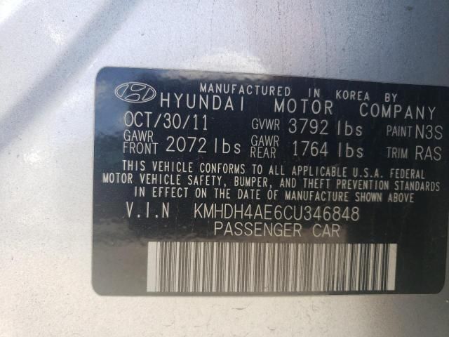 2012 Hyundai Elantra GLS