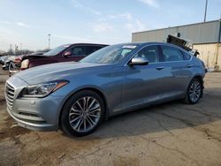 Salvage cars for sale at Woodhaven, MI auction: 2015 Hyundai Genesis 3.8L