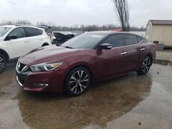 Salvage cars for sale at Louisville, KY auction: 2018 Nissan Maxima 3.5S