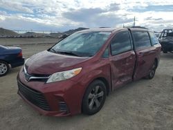 Toyota salvage cars for sale: 2019 Toyota Sienna LE