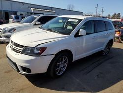 Salvage cars for sale at New Britain, CT auction: 2017 Dodge Journey GT