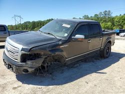 Salvage cars for sale at Greenwell Springs, LA auction: 2013 Ford F150 Supercrew