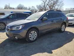 Salvage cars for sale at Wichita, KS auction: 2019 Subaru Outback 2.5I Premium