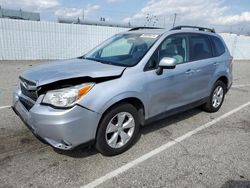 Salvage cars for sale from Copart Van Nuys, CA: 2015 Subaru Forester 2.5I Premium