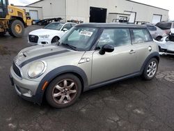 Salvage cars for sale at Woodburn, OR auction: 2008 Mini Cooper S