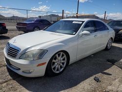 Mercedes-Benz salvage cars for sale: 2007 Mercedes-Benz S 550