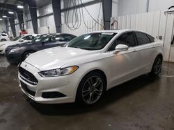 Salvage cars for sale from Copart Ham Lake, MN: 2016 Ford Fusion Titanium