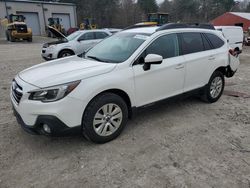 Subaru Outback salvage cars for sale: 2018 Subaru Outback 2.5I Premium