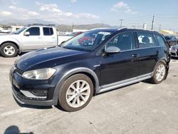 Salvage cars for sale at Sun Valley, CA auction: 2017 Volkswagen Golf Alltrack S