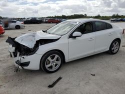 Salvage cars for sale at West Palm Beach, FL auction: 2013 Volvo S60 T5