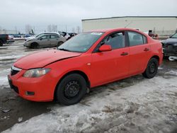 Salvage cars for sale from Copart Rocky View County, AB: 2007 Mazda 3 I