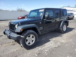 Salvage cars for sale from Copart Albany, NY: 2017 Jeep Wrangler Unlimited Sport