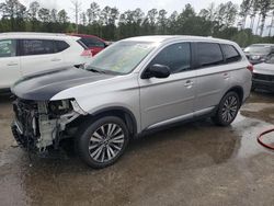 Salvage cars for sale from Copart Harleyville, SC: 2019 Mitsubishi Outlander ES