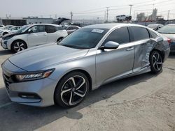 Salvage cars for sale from Copart Sun Valley, CA: 2019 Honda Accord Sport
