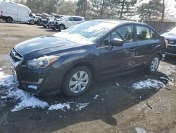 Salvage cars for sale at Denver, CO auction: 2016 Subaru Impreza