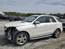 Mercedes-Benz M-Class salvage cars for sale: 2012 Mercedes-Benz ML 350 4matic