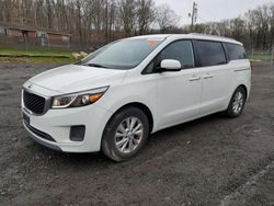 KIA salvage cars for sale: 2016 KIA Sedona LX