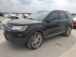 Ford Explorer salvage cars for sale: 2018 Ford Explorer XLT