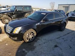 Salvage cars for sale at Kansas City, KS auction: 2010 Cadillac CTS Luxury Collection