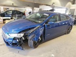 Salvage cars for sale at Sandston, VA auction: 2018 Ford Fusion SE Hybrid
