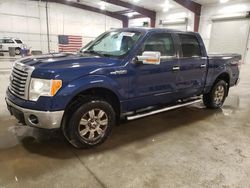 Salvage trucks for sale at Avon, MN auction: 2010 Ford F150 Supercrew