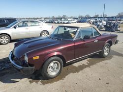 Fiat Spider Vehiculos salvage en venta: 1979 Fiat Spider