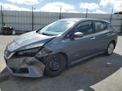 Salvage cars for sale at Antelope, CA auction: 2019 Nissan Leaf S