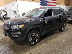 Salvage cars for sale at Anchorage, AK auction: 2018 Jeep Compass Trailhawk