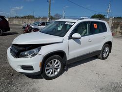 Volkswagen salvage cars for sale: 2017 Volkswagen Tiguan Wolfsburg