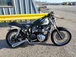 Salvage cars for sale from Copart Wichita, KS: 2009 Triumph Bonneville T