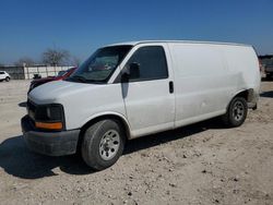 Salvage trucks for sale at Haslet, TX auction: 2013 Chevrolet Express G1500