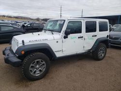 Salvage cars for sale from Copart Colorado Springs, CO: 2017 Jeep Wrangler Unlimited Rubicon