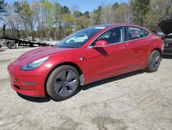 Salvage cars for sale from Copart Austell, GA: 2019 Tesla Model 3