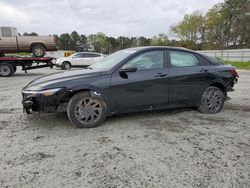 Salvage cars for sale at Fairburn, GA auction: 2024 Hyundai Elantra SEL