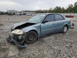 Salvage cars for sale from Copart Memphis, TN: 2000 Honda Civic Base