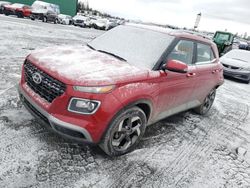Salvage cars for sale at Montreal Est, QC auction: 2022 Hyundai Venue SEL