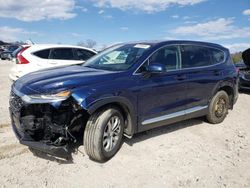 Salvage cars for sale at West Warren, MA auction: 2019 Hyundai Santa FE SEL