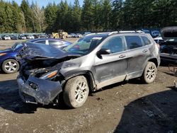 Salvage cars for sale at Graham, WA auction: 2014 Jeep Cherokee Latitude