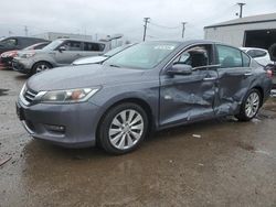 Salvage cars for sale at Chicago Heights, IL auction: 2014 Honda Accord EXL